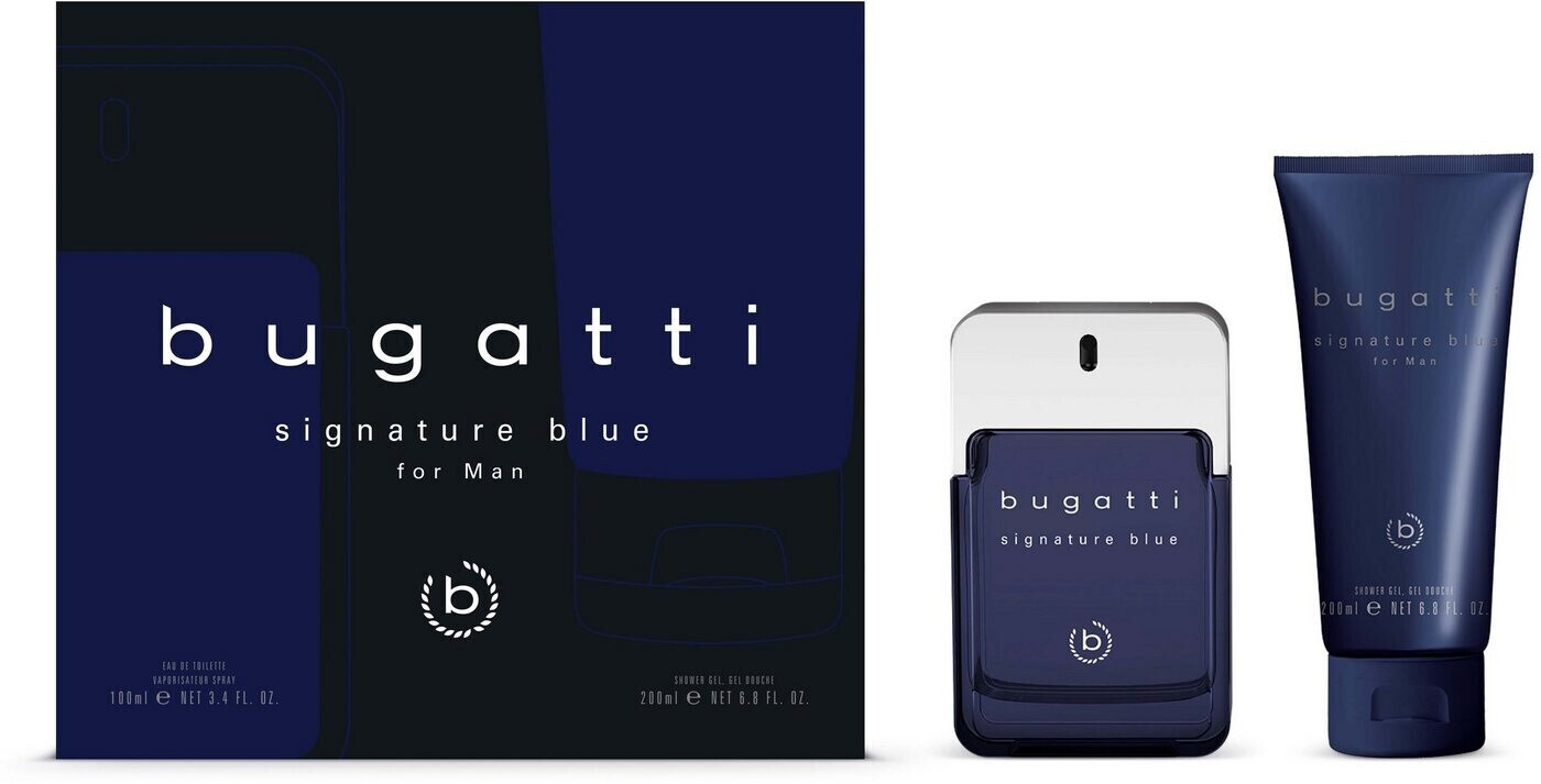 Bugatti Signature Blue Set (EdT 100ml + SG 200ml) ab 17,99 € |  Preisvergleich bei