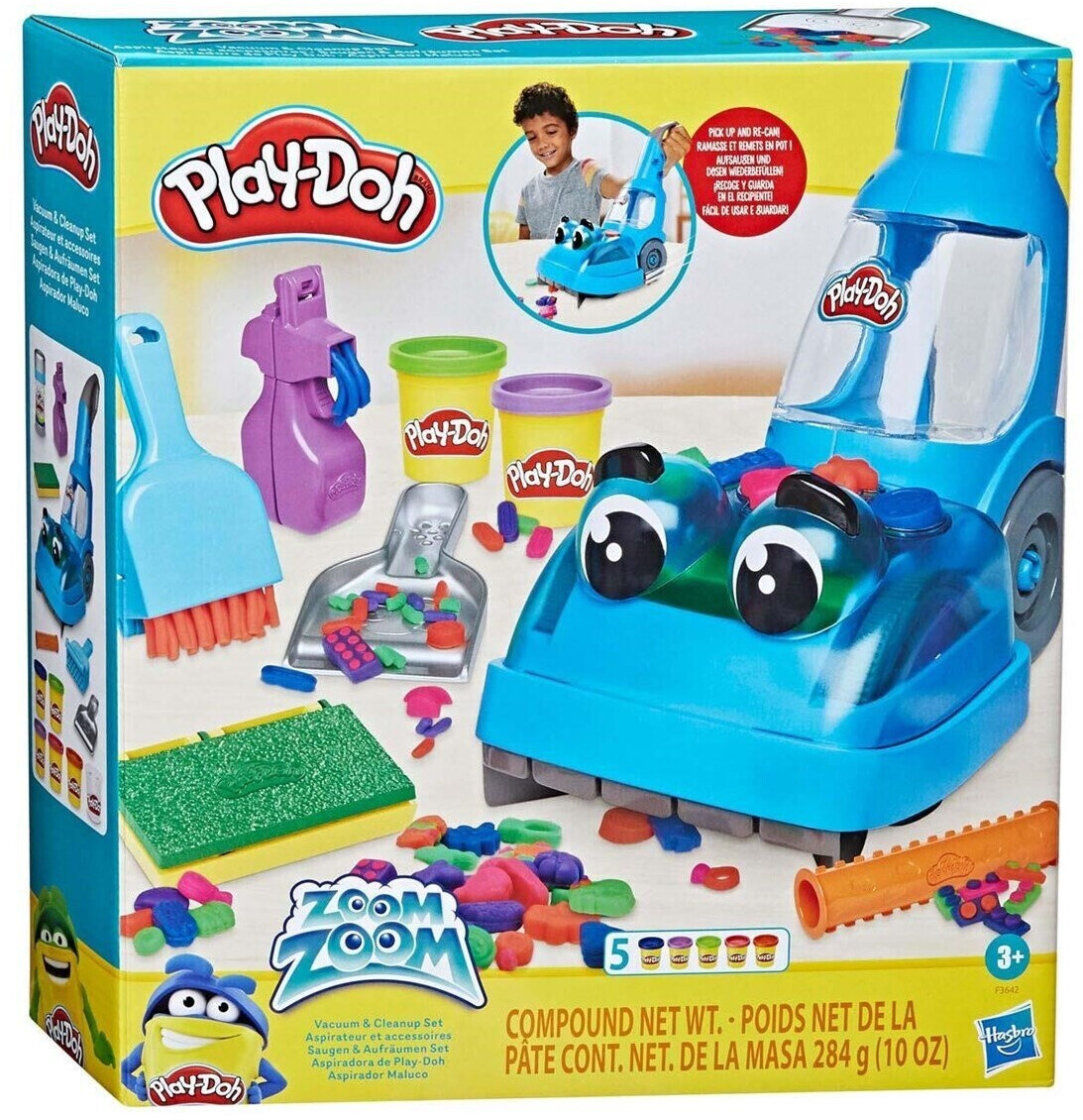 Play-Doh Zoom Zoom Vacuum and Clean Up Set au meilleur prix sur