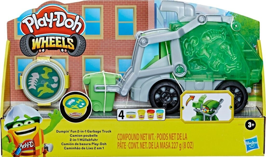 Play-Doh Wheels 2in1 Garbage Collection Plasticine Set