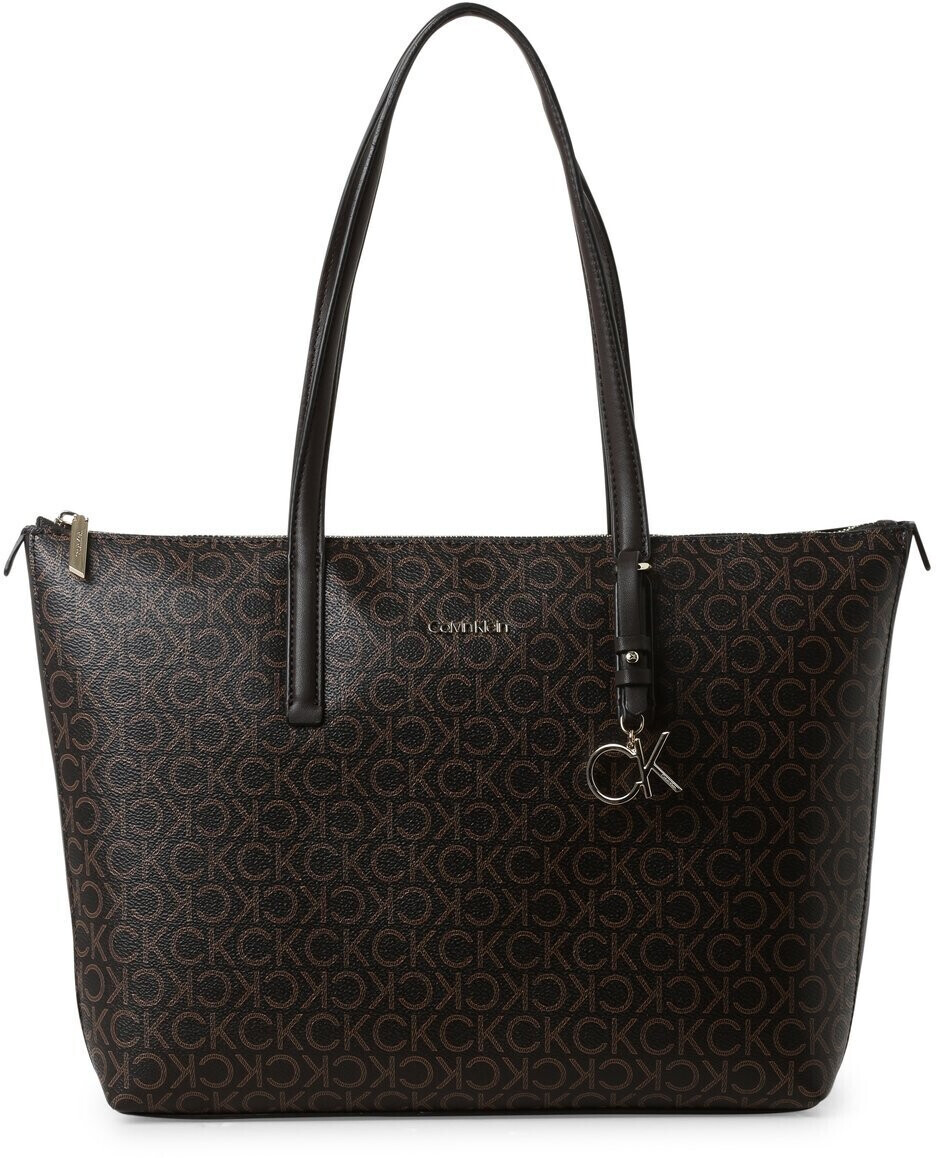 Calvin Klein Must Shopper Mono M (K60K609887) brown mono ab 139,00 