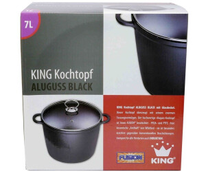 King Kochtopf Aluguss (24 cm) schwarz ab 32,99 € | Preisvergleich bei