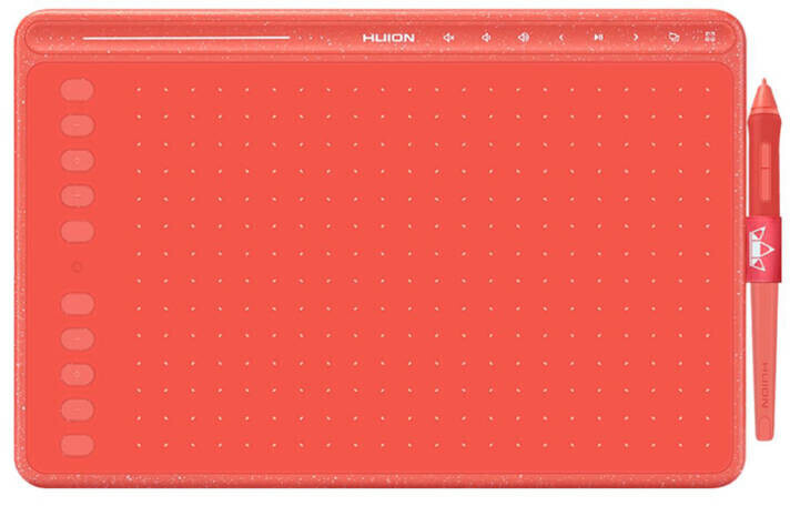 Huion Inspiroy HS611 Coral Red