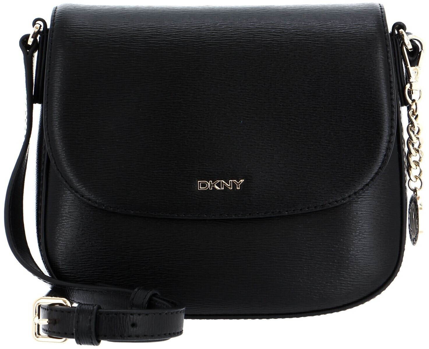 DKNY Bryant Saddle Bag (R21E3R75) black gold