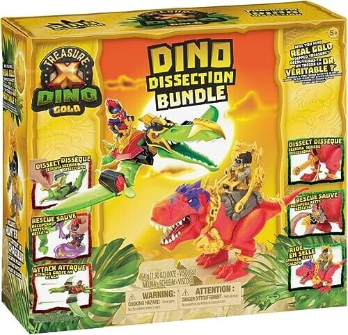 Moose Toys Treasure X Dino gold Pterodactyl au meilleur prix sur