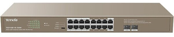 Tenda TEG1118P-16-250W