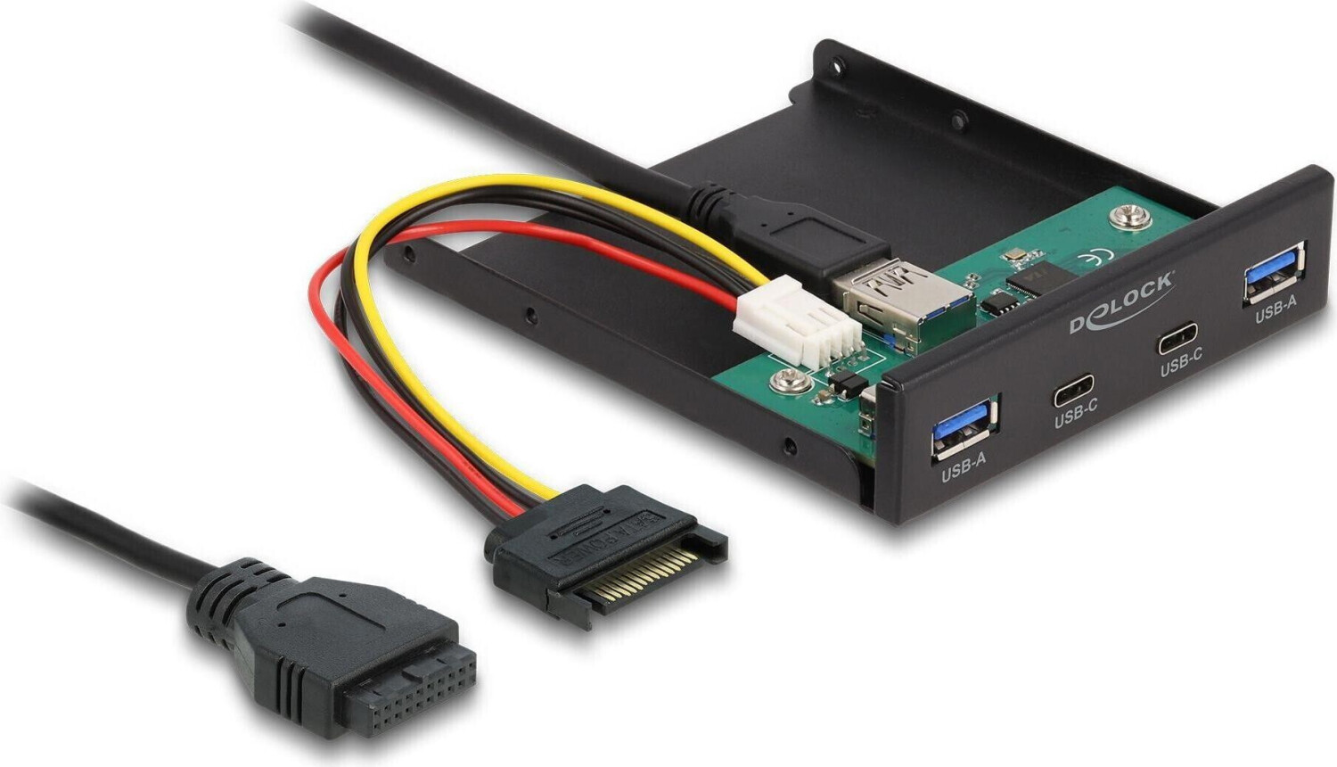 DeLock 4 Port USB 3.2 Gen1 Frontpanel (64155)