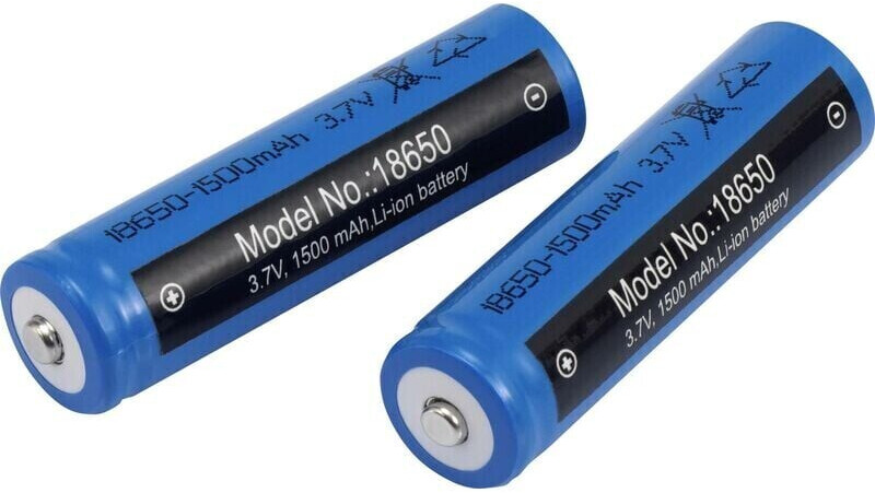 Reely Battery Single Cell Li-Ion 18650 3.7V 1500 mAh au meilleur prix sur