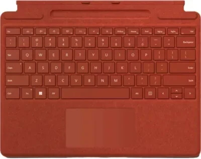 Microsoft Surface Pro Signature Keyboard rouge (2021) (FR)