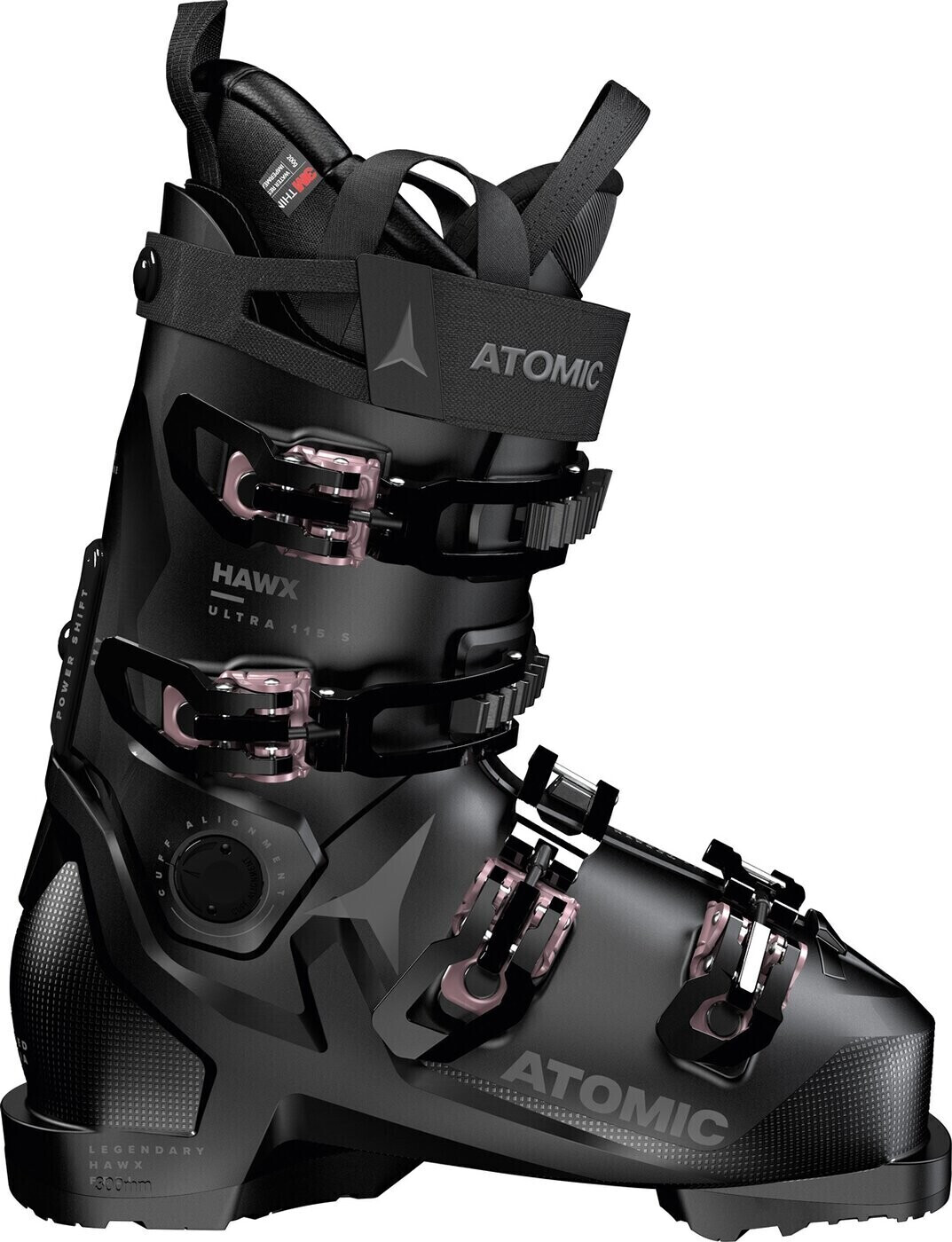 Photos - Ski Boots Atomic Hawx Ultra 115 S W GW  black/rosegold (2023)