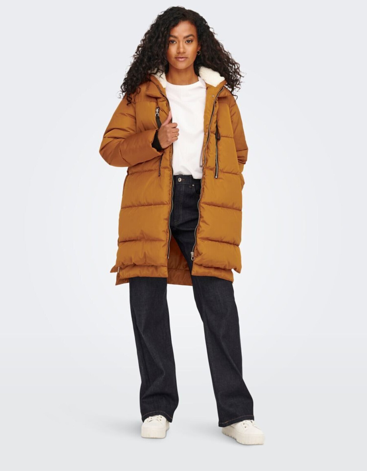 Only Onlnora Long Puffer Coat Cc Otw (15230125) brown ab 65,90 € |  Preisvergleich bei