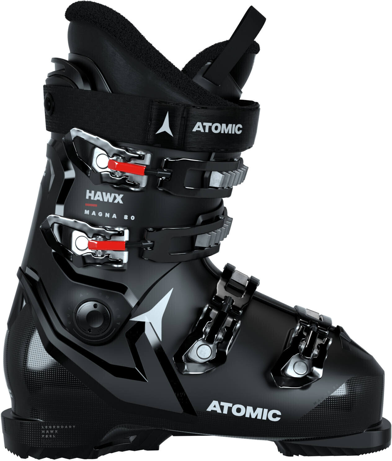 Photos - Ski Boots Atomic Hawx Magna 80  black/white/red (2023)