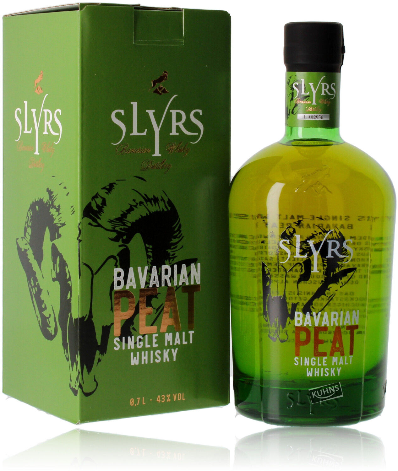 Slyrs Bavarian Peat Single Malt Whisky 0,7l 43% ab 54,42 € | Preisvergleich  bei