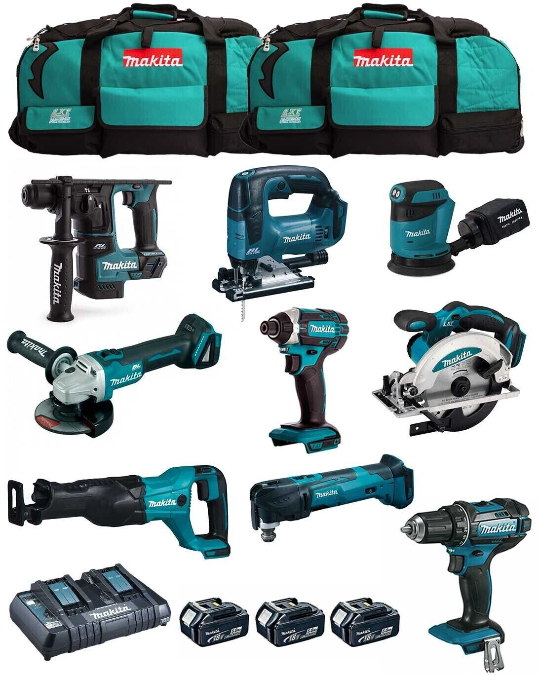 Makita Kit MK901 (3 x 5,0 Ah)