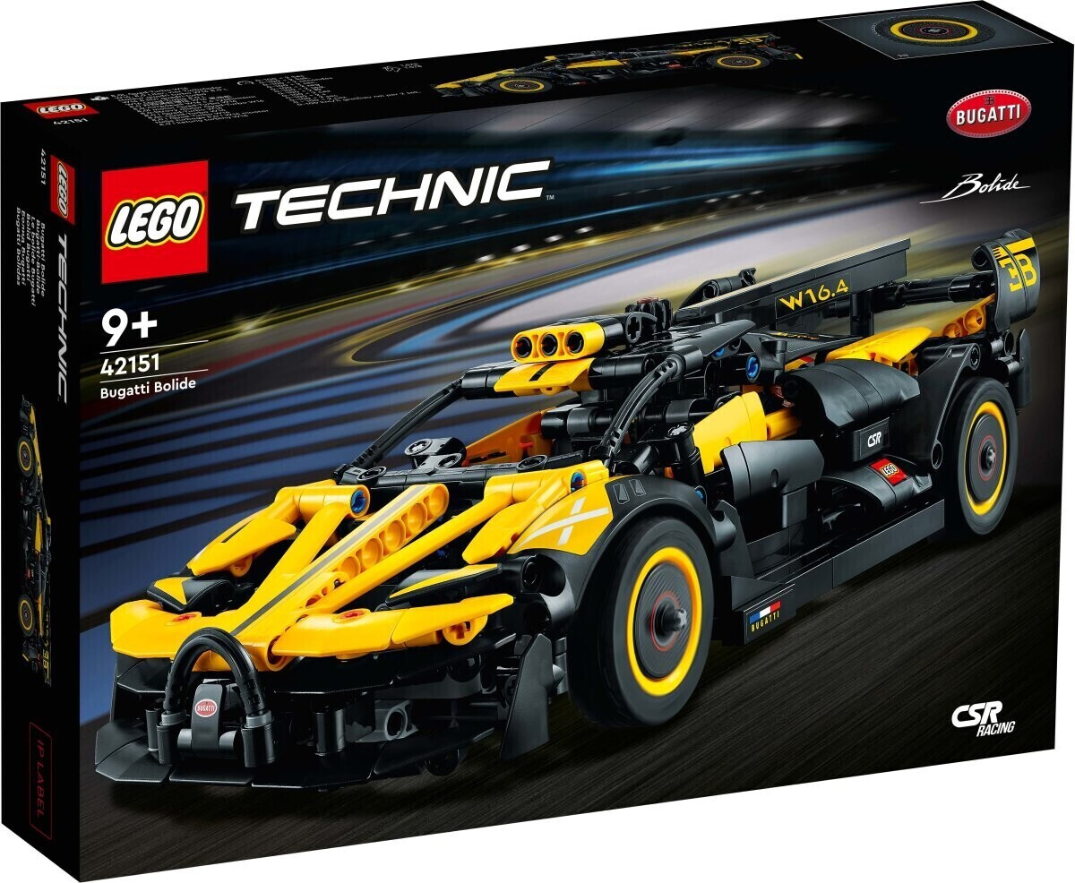 Soldes LEGO Technic - Le bolide Bugatti (42151) 2024 au meilleur