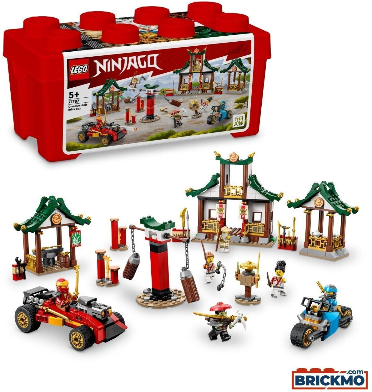 LEGO Ninjago - Caja Ninja de Ladrillos Creativos (71787) desde 55,00 €
