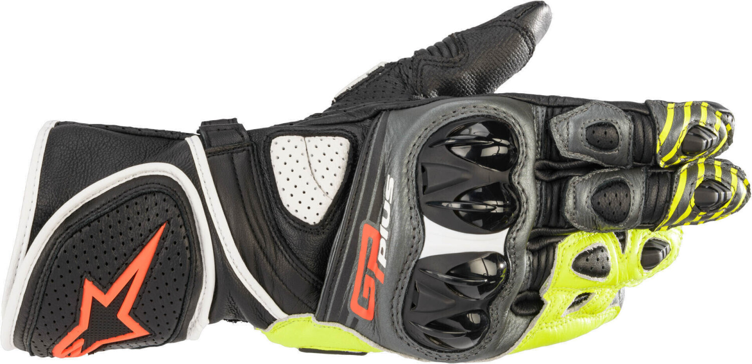 Alpinestars Gants GP Plus R V2 black/grey/red
