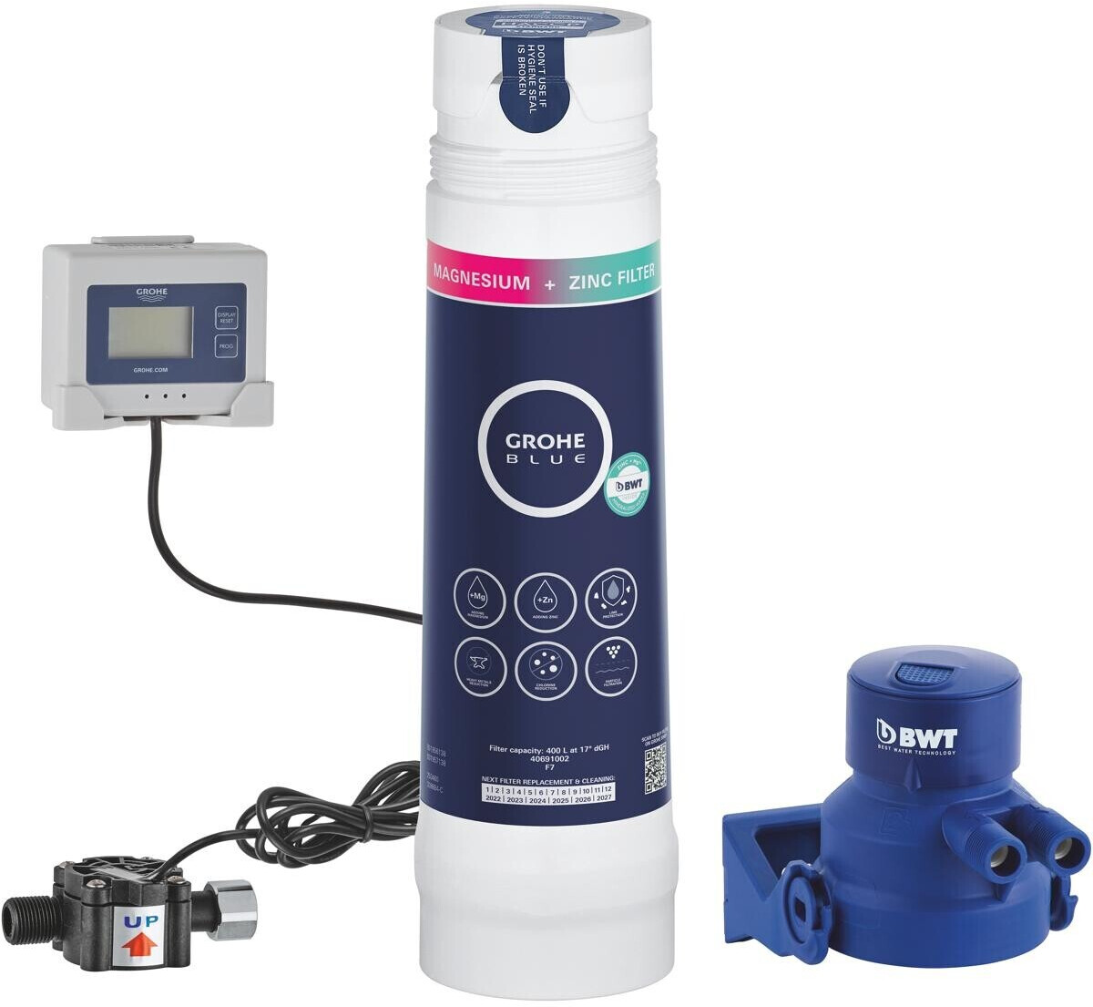 Grohe Blue Home Wasserfilter-Set Spültischbatterie + Filter und Kühlsc