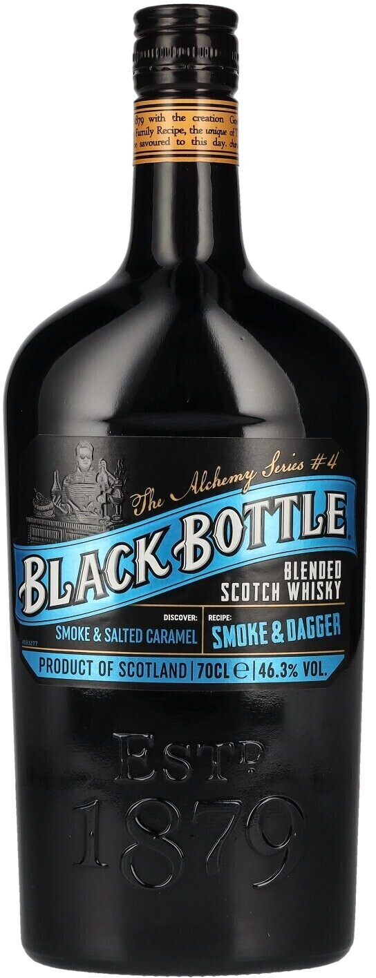 Black Bottle SMOKE & DAGGER 0,7l 46,3%