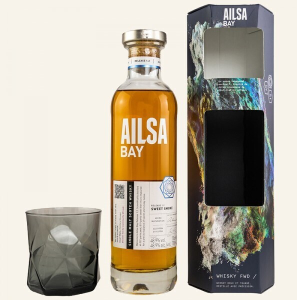 Ailsa Bay Sweet Smoke Single Malt Scotch Whisky Release 1.2 48,9% 0,7l mit  Glas und Geschenkbox ab 74,90 € | Preisvergleich bei