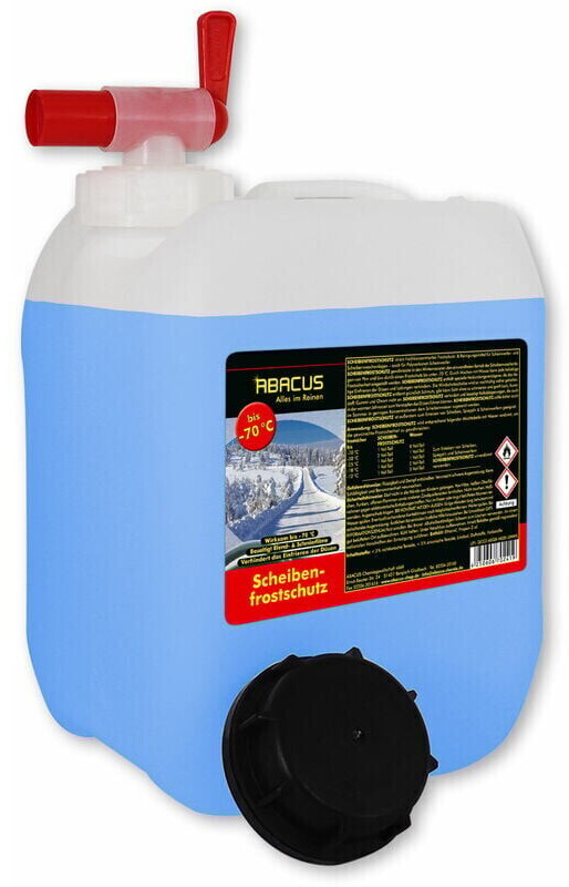 Frostschutz bis - 60 °C für die Scheibenwaschanlage , 5.000 ml