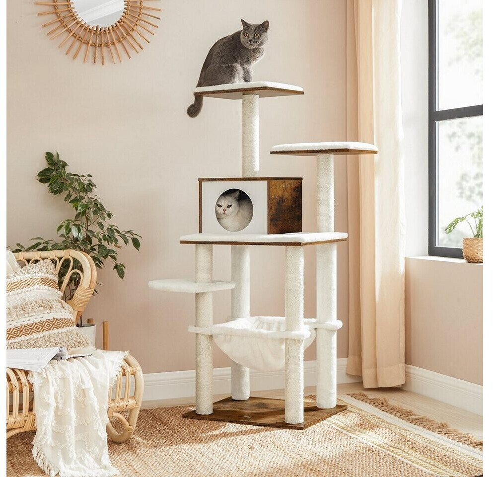 Feandrea Scratching tree 138 cm vintage brown