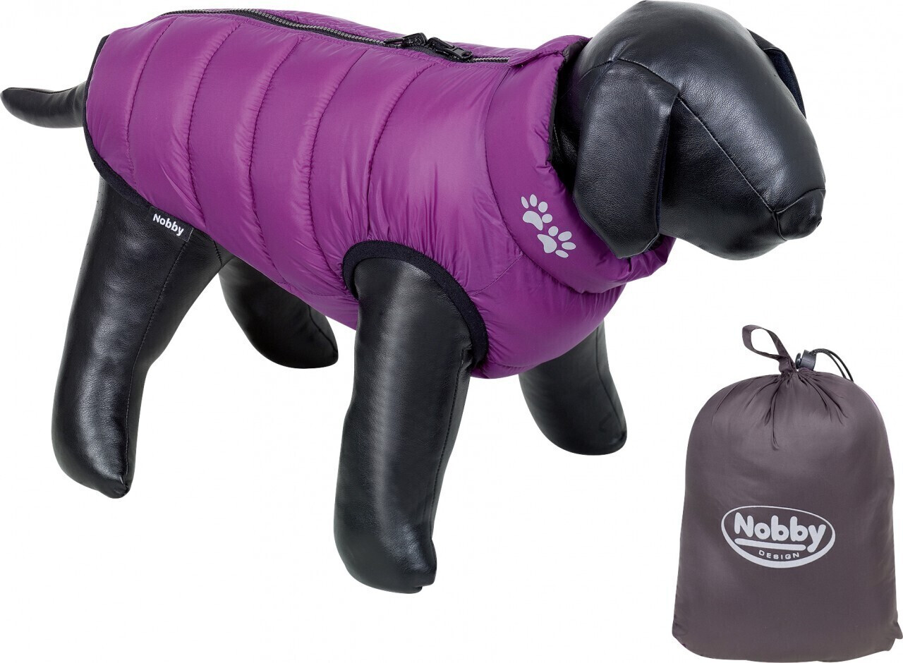 Nobby Dog Coat Light 44cm Purple/Brown