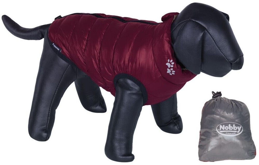 Nobby Manteau pour chien 44cm Bordeaux/Grey Nobby Manteau pour chien 44cm Bordeaux/Grey