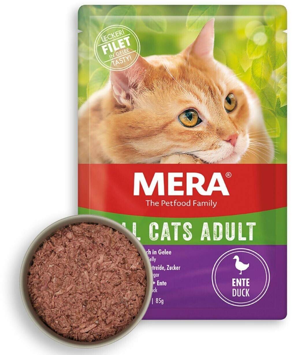 MERA All Cats Adult dunk wet food 85g