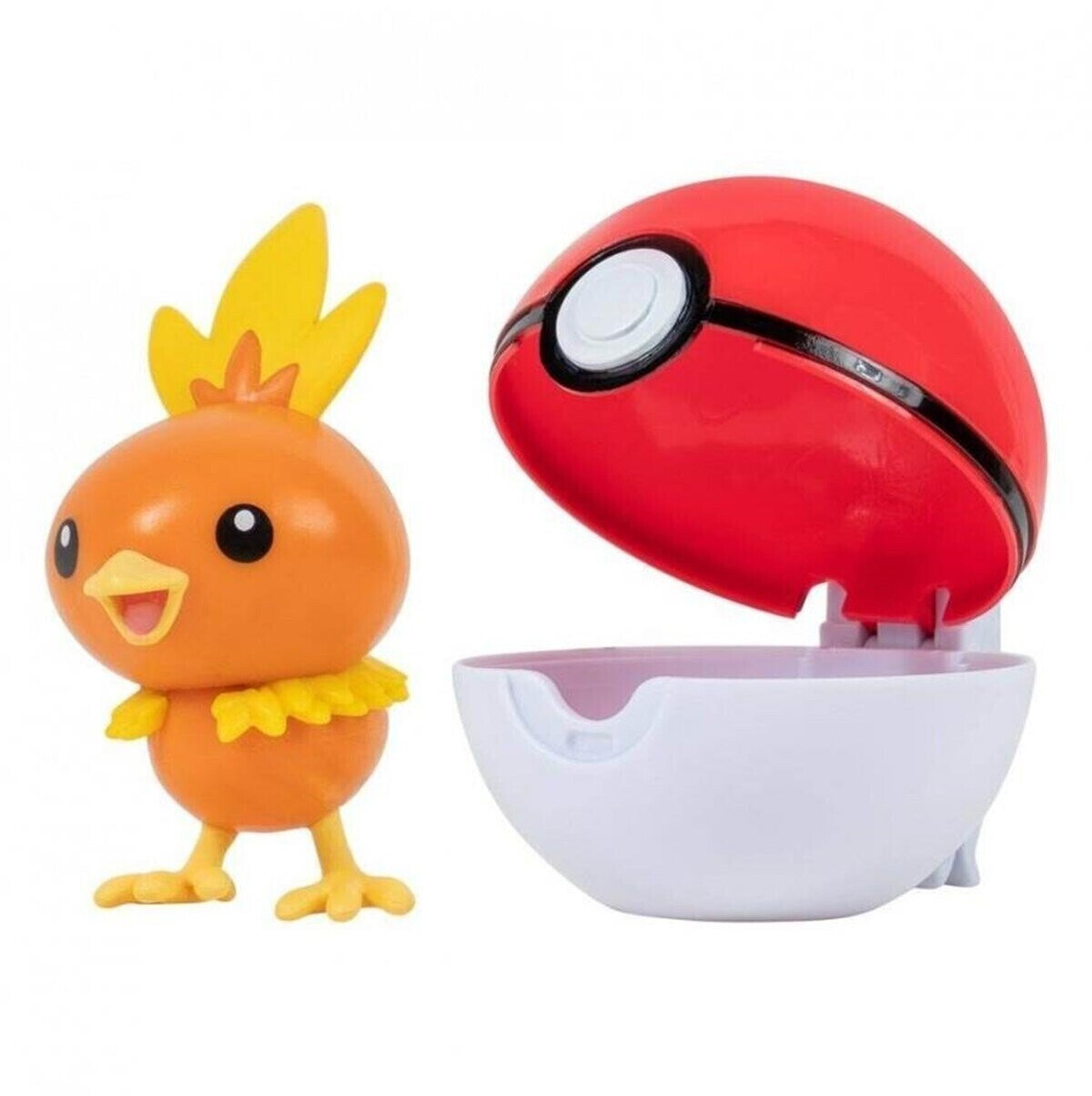 Jazwares Pokémon Clip 'n' Go - Torchic + Poké Ball
