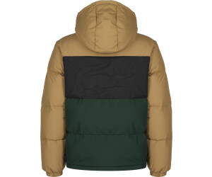 Lacoste sport colour shop block puffer jacket