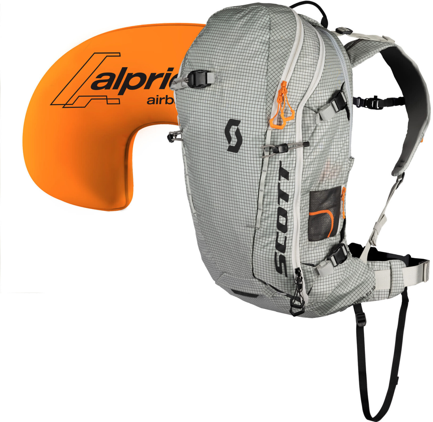 Scott Patrol E2 30 Kit (291185) Short light grey/black