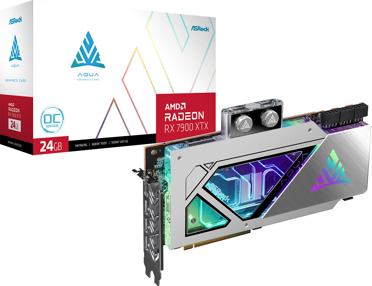 ASRock Taichi White Radeon RX 7900 XTX 24GB GDDR6 PCI Express 4.0 x16 ATX  Video Card RX7900XTX TCW 24GO