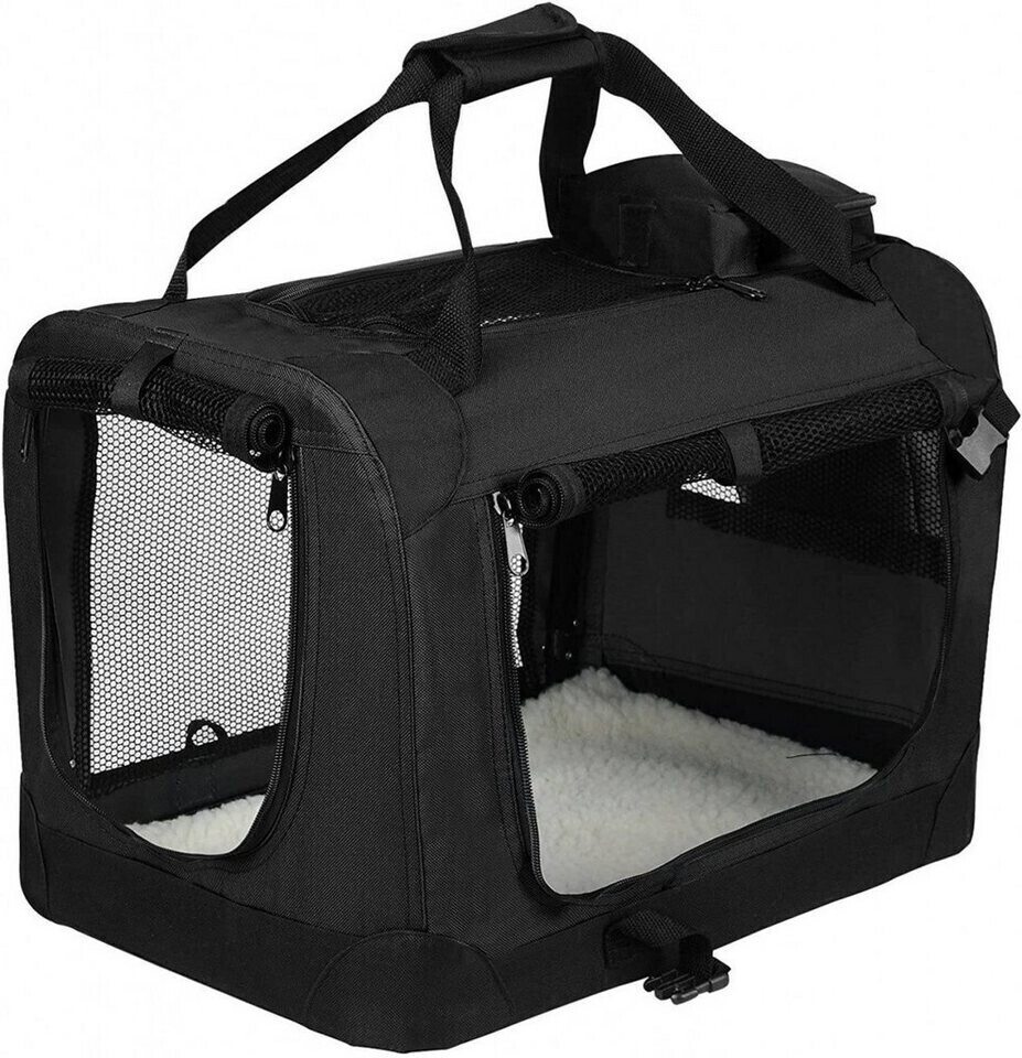 Eugad Pet Transport Bag 60x42x42cm black (0115HT)
