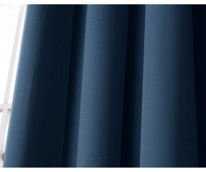 Woltu Thermovorhang mit Kräuselband 135x245cm dunkelblau ab 19,99 € |  Preisvergleich bei