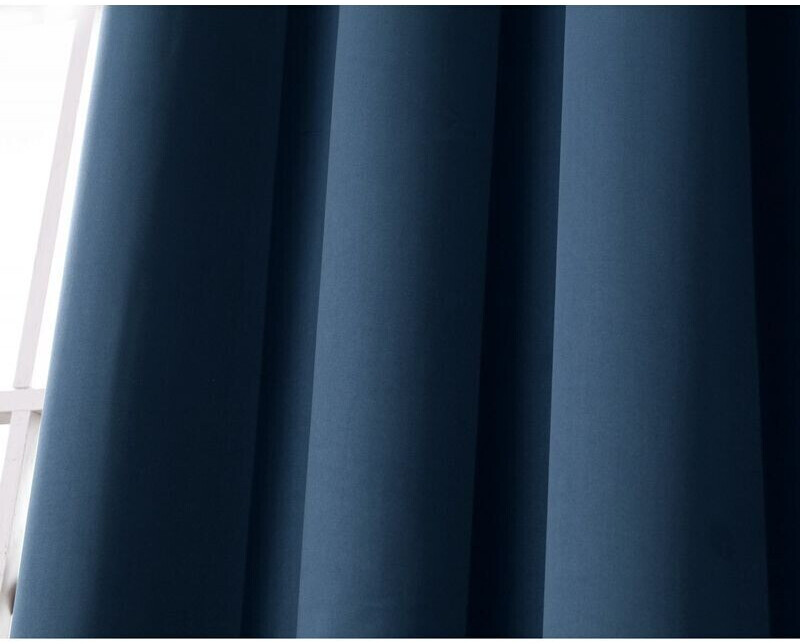 Woltu Thermovorhang mit Kräuselband 135x245cm dunkelblau ab 19,99 € |  Preisvergleich bei