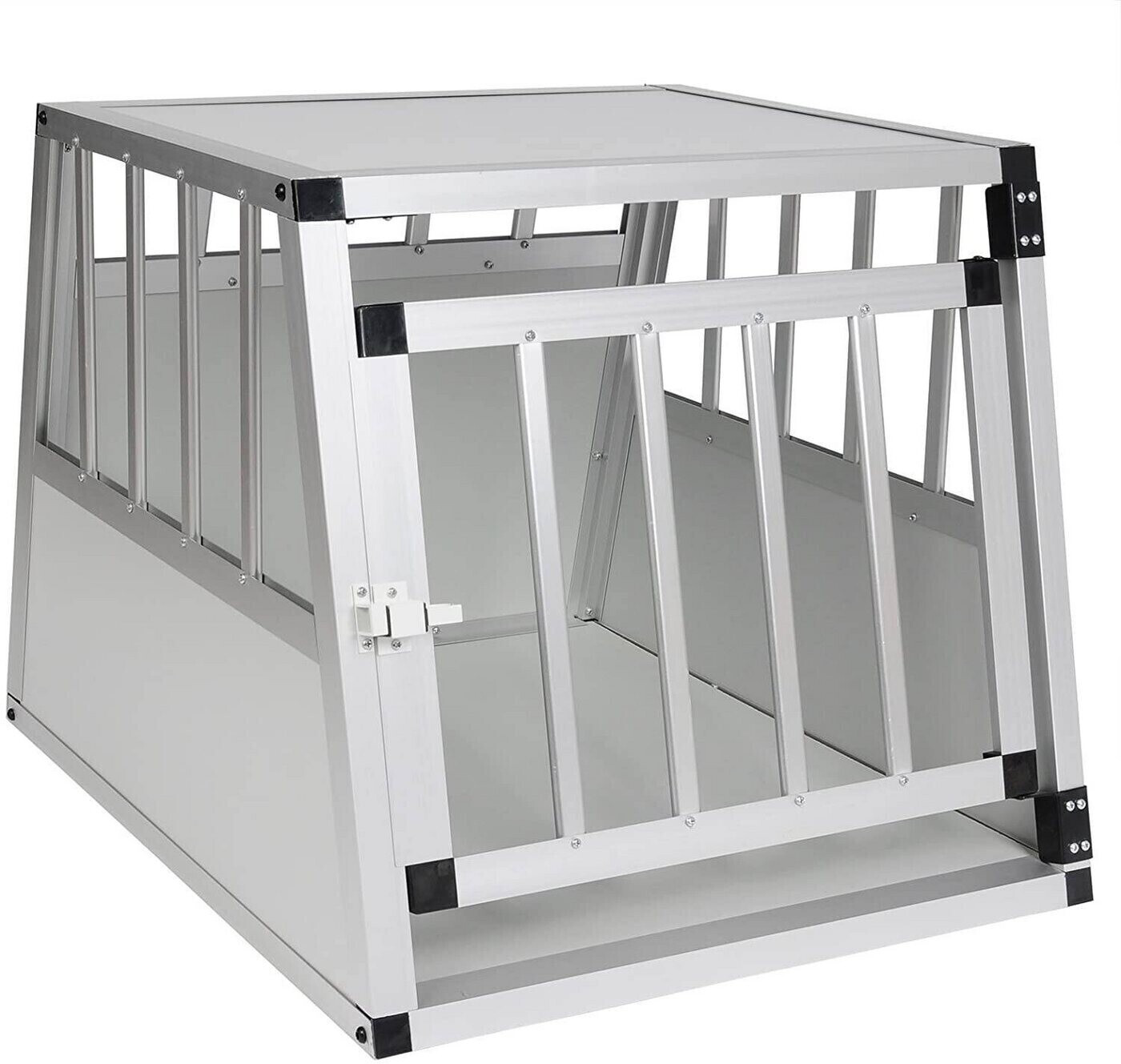 Eugad Pet transport box Alu 69x54x50cm silver