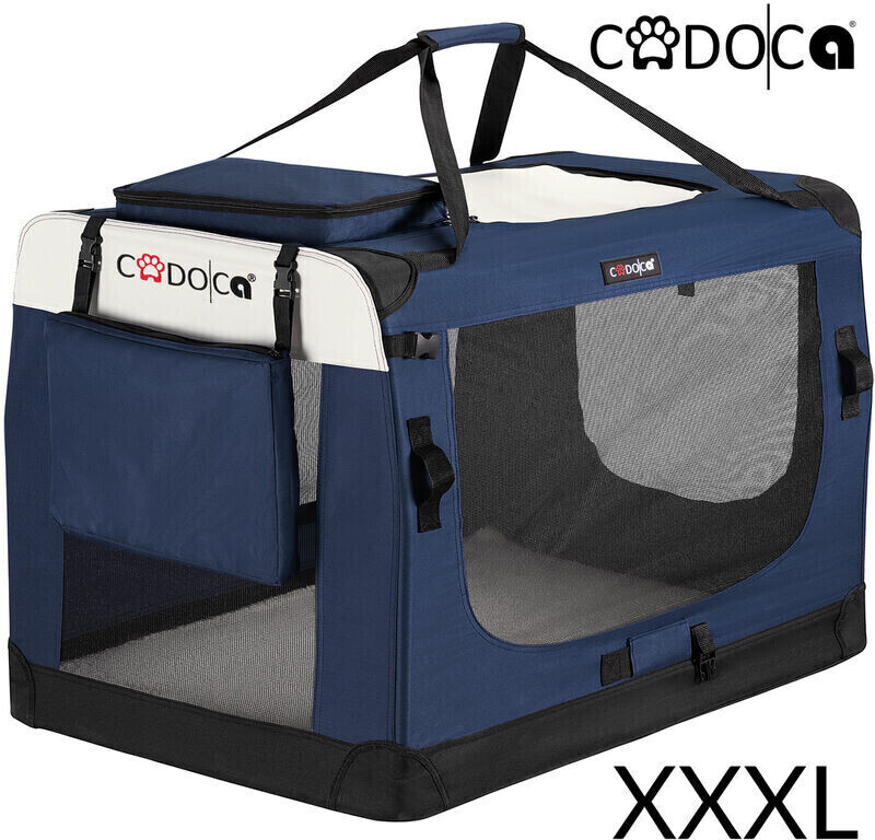 Cadoca Transportbox Foldable XXL Blue