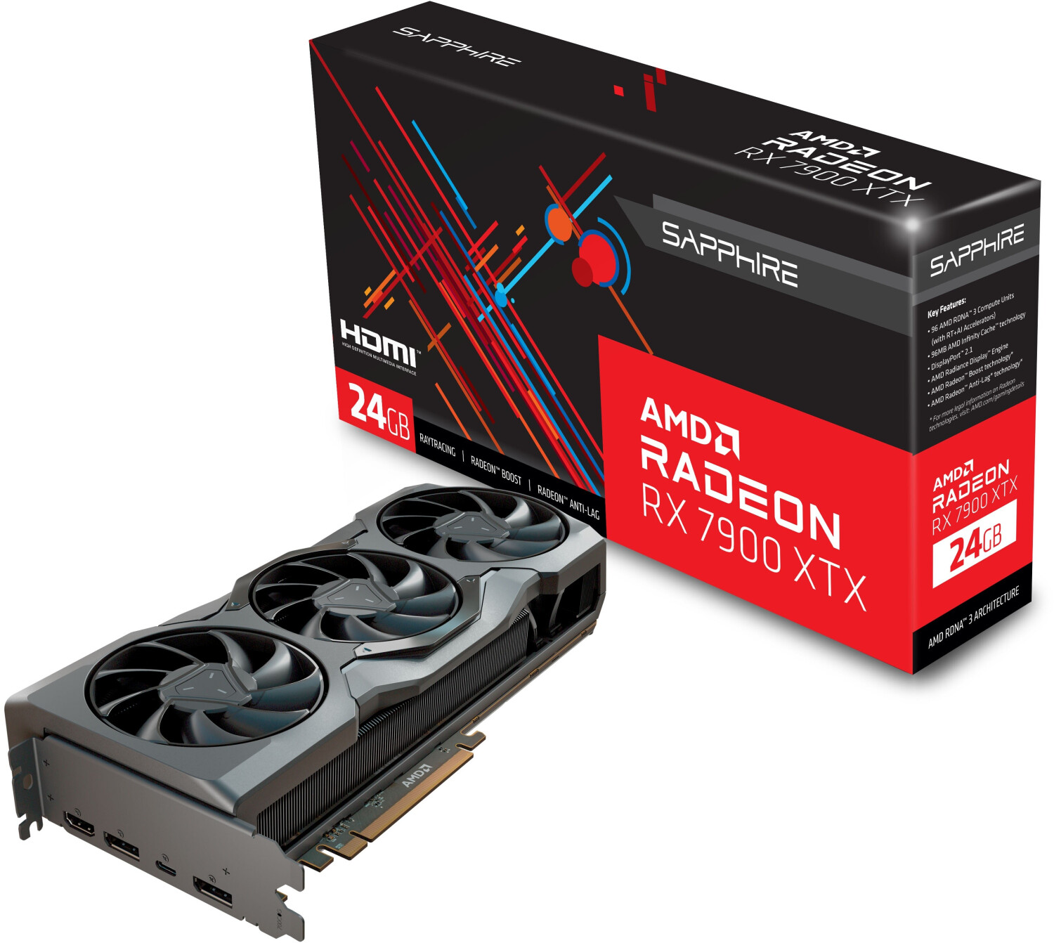 グラフィックボード・グラボ・ビデオカード SAPPHIRE NITRO+ Radeon RX 7900 XTX Sapphire Radeon RX 7900 XTX desde 1.833,56 € | Compara precios en