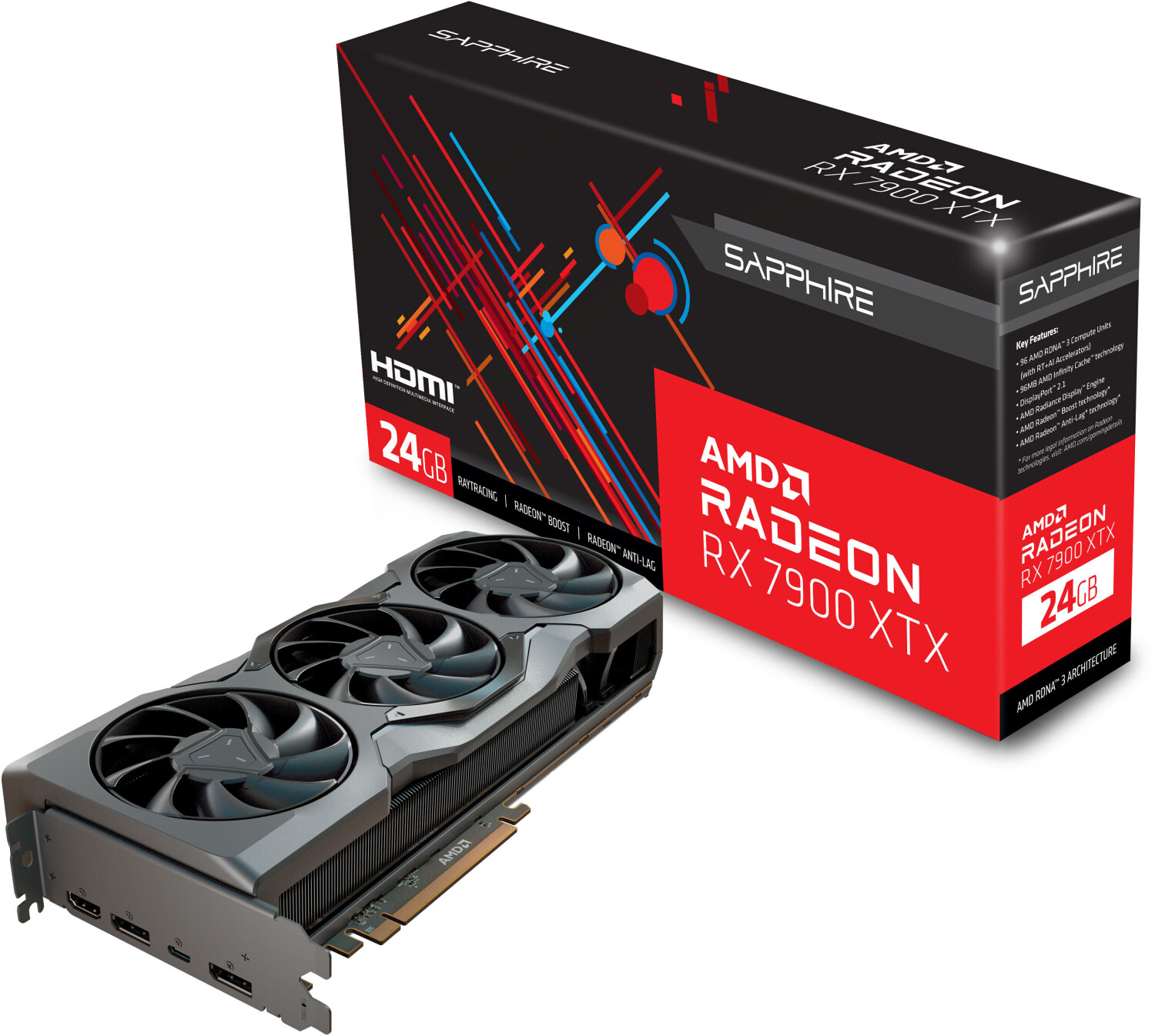 AMD ASRock Radeon RX 7900 XTX 24BG Graphics Card RX7900XTX - US