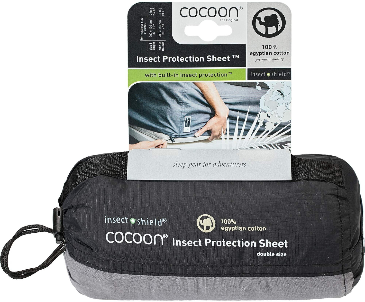 Cocoon Insect Protection Sheet Double Size