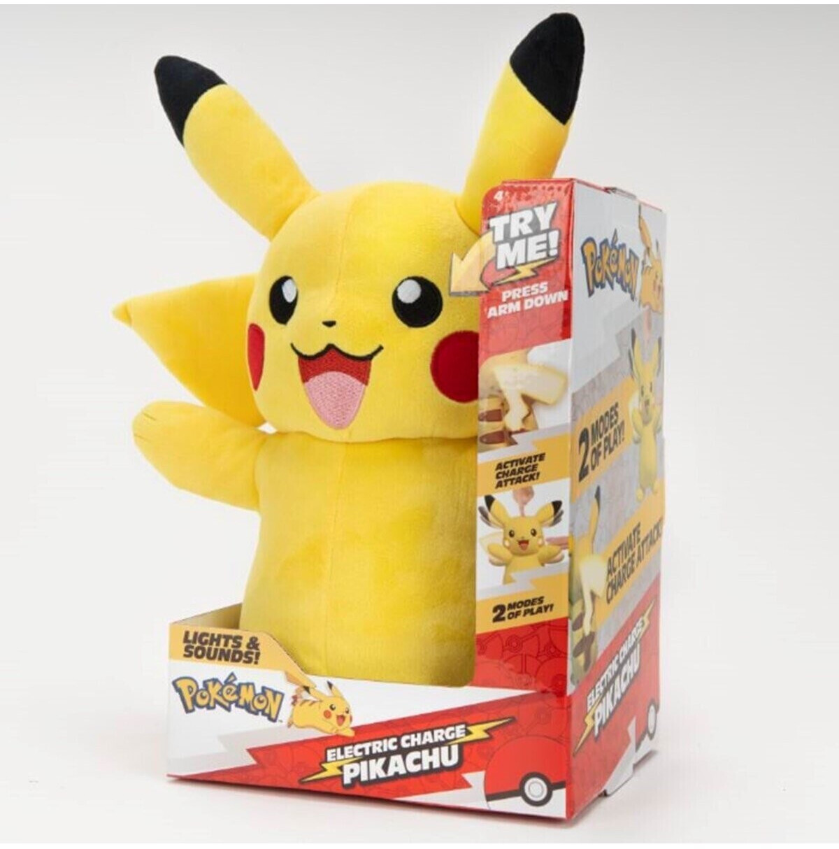 Pokemon Electric Charge Pikachu Plush : Target