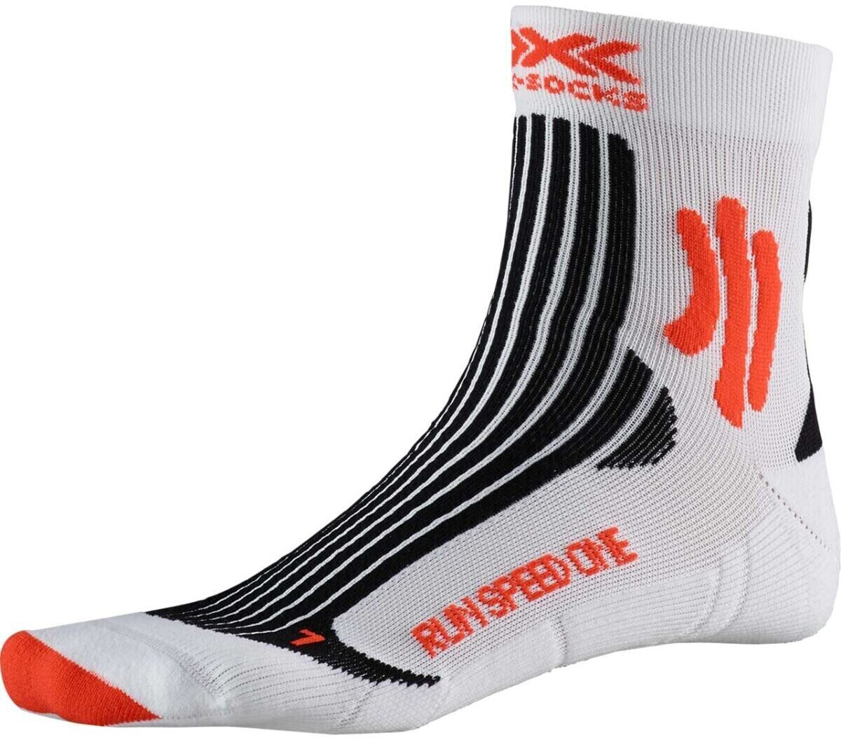 X-Socks Run Speed One (RS12S19U) arctic white/sunset orange