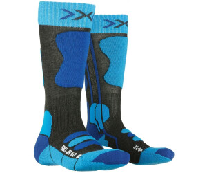 X-socks, Ski Silk Merino 4.0 calcetines de esquí unisex Anthracite / Grey  gris