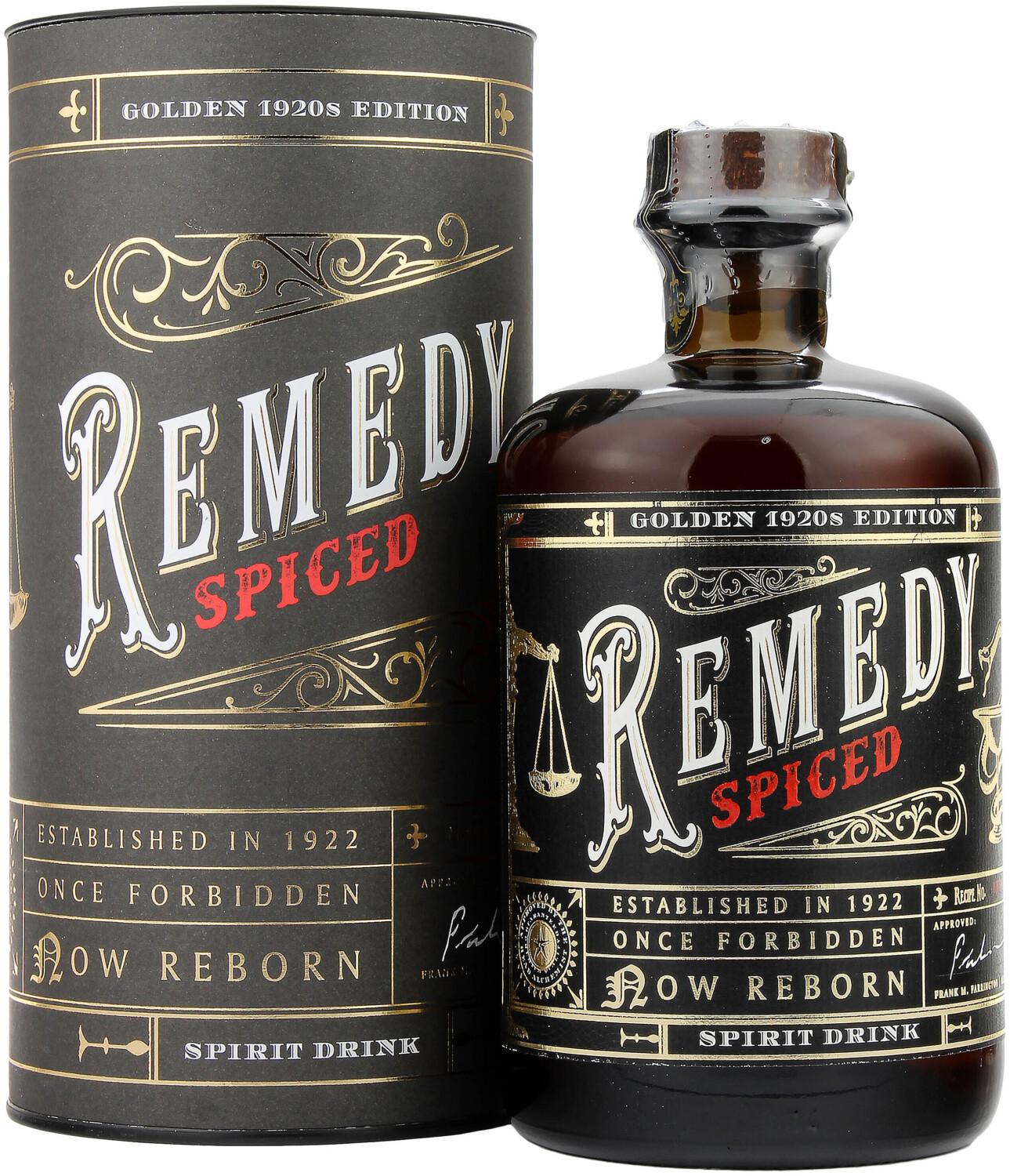 Sierra Madre Remedy Spiced Rum Golden 1920's Edition 0,7l 41,5%