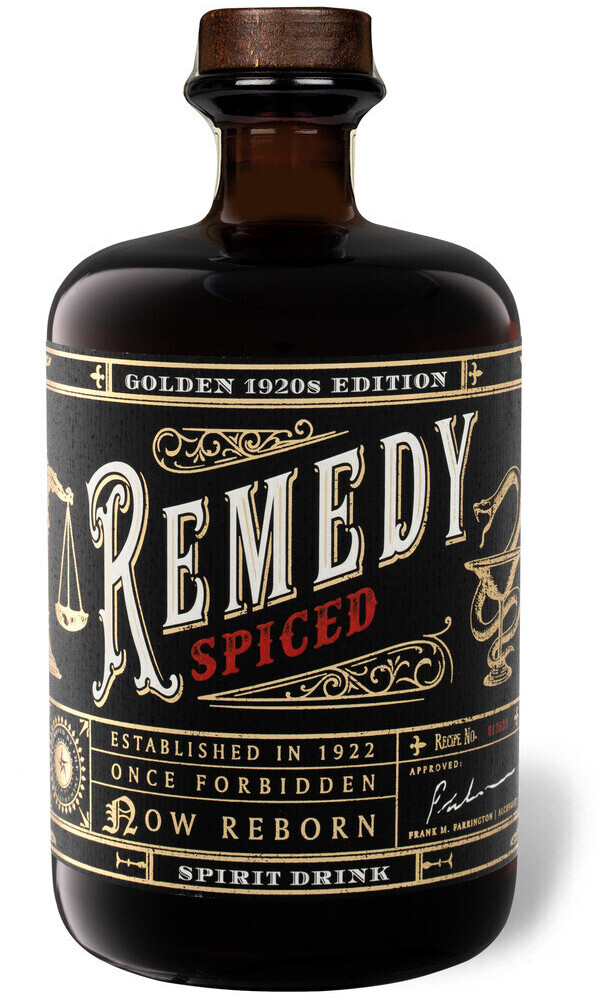 Sierra Madre Remedy Spiced Rum Golden 1920\'s Edition 0,7l 41,5% ab 18,99 €  | Preisvergleich bei