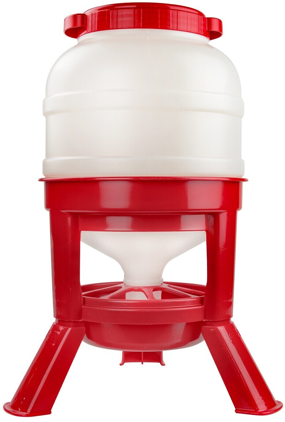 MenaVet Silo automatic feeder 30l red