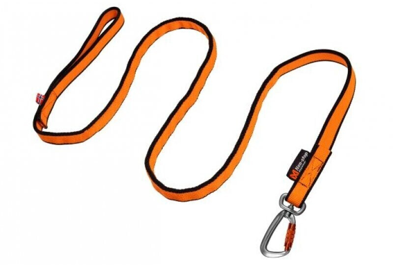 Non-stop dogwear Bungee Leash 2.0 2m Orange/Black