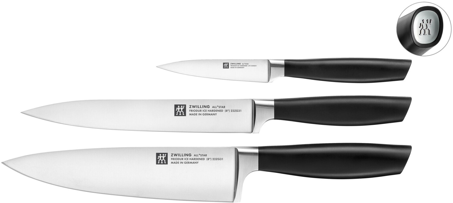ZWILLING Demeyere All Star Messerset 3-teilig