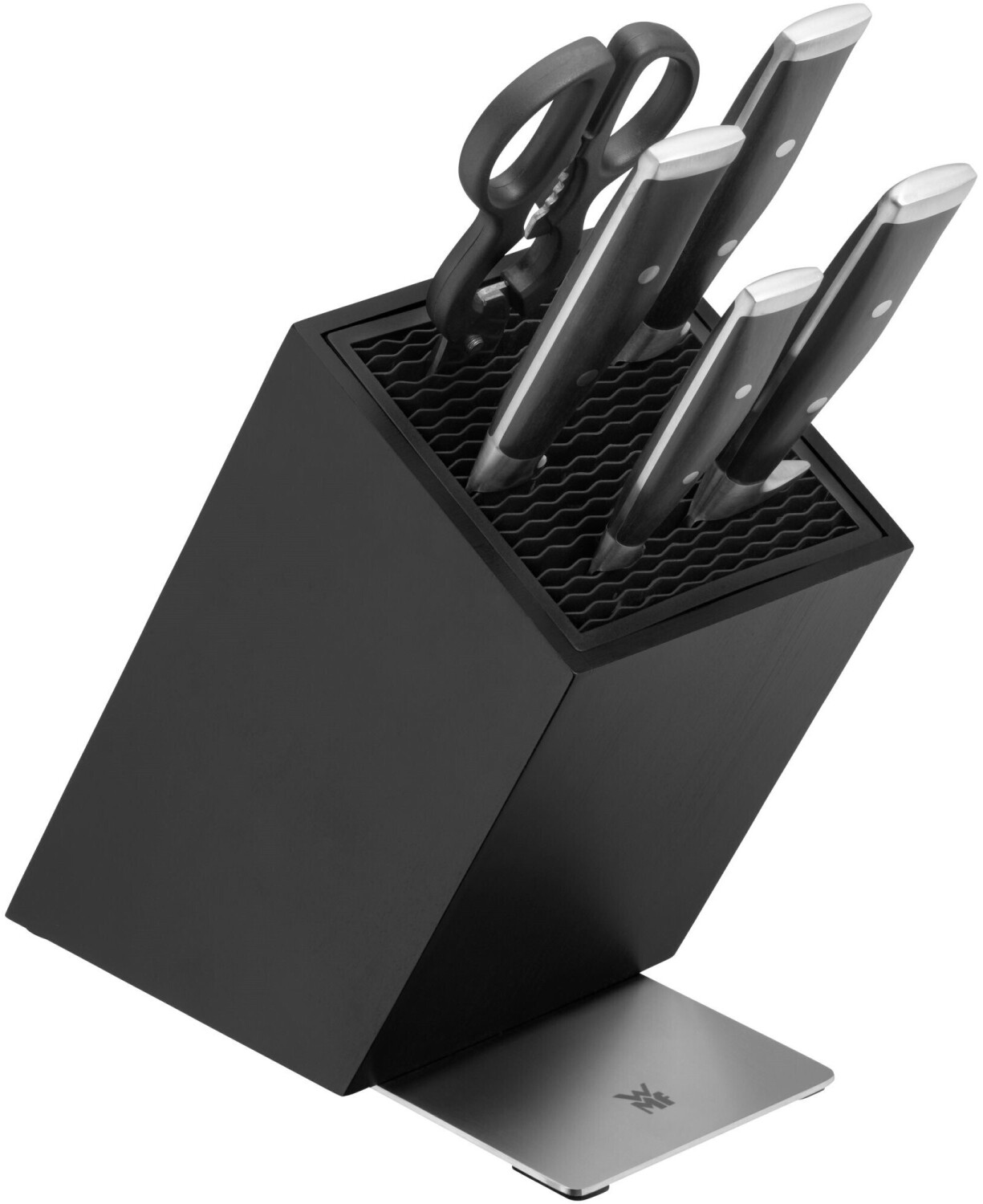 WMF Grand Class Knife Set with FlexTec Knife Block 6 pcs. Black