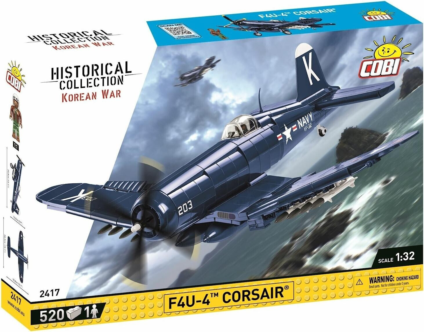 Cobi Vought F4U-4 Corsair (2417)